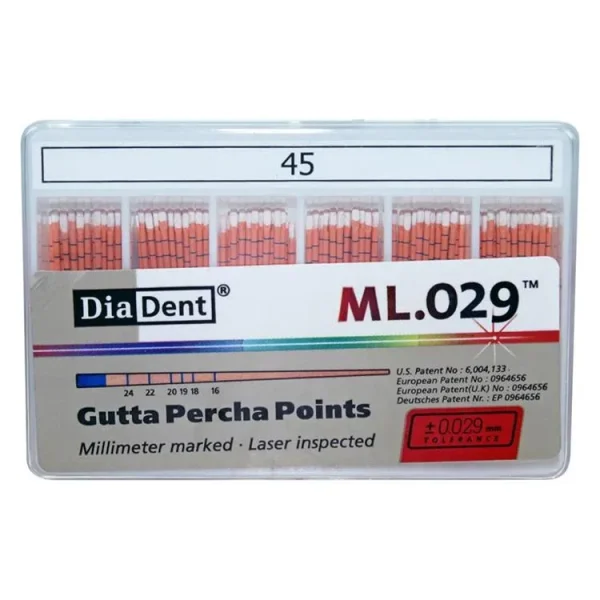 Diadent Gutta Percha Points 2% # 10 - Image 3