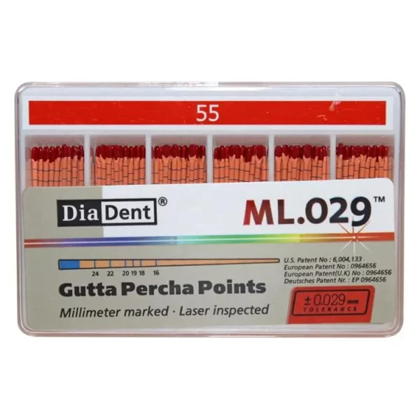 Diadent Gutta Percha Points 2% # 10 - Image 2