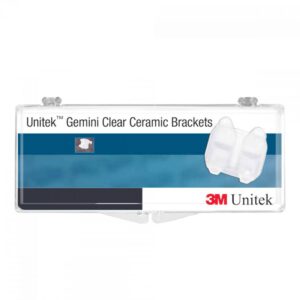 3M Unitek Gemini Clear Brackets MBT - 0.022 (3x3)