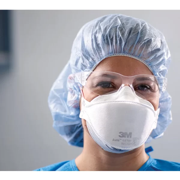 3M Aura 1870+ N95 Particulate Respirator and Surgical Mask - Image 2
