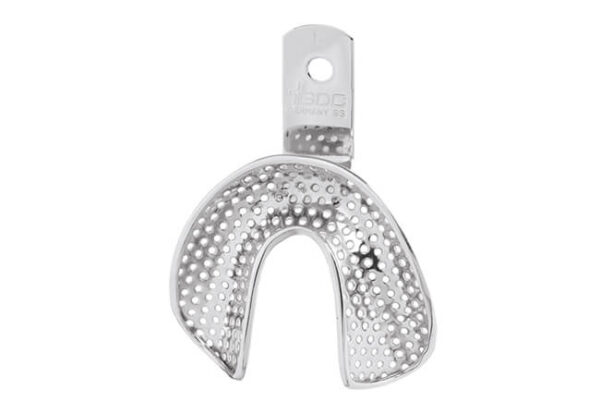 Impression Tray Edentulous Perforated Lower Large