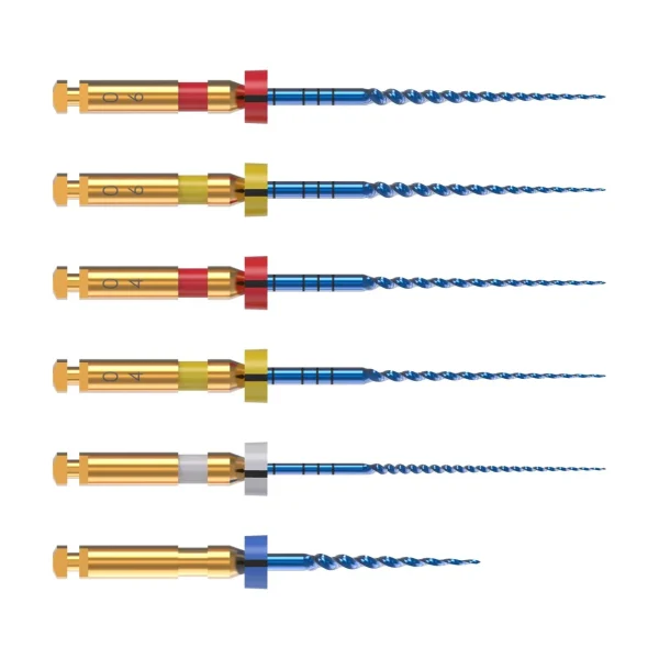 Blue Flex Rotary Files 25-4/25MM