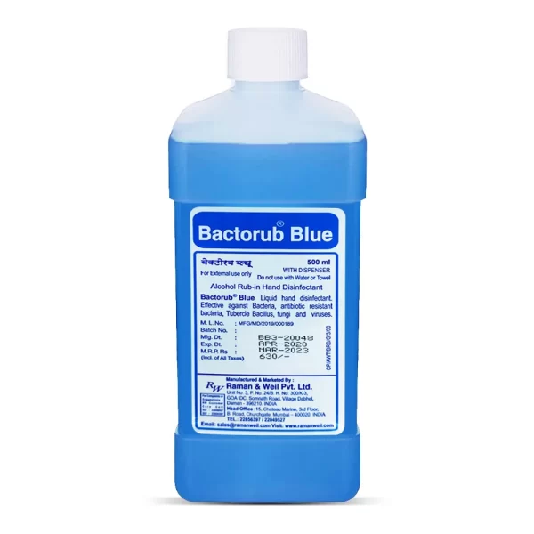 Raman & Weil Bactorub Blue