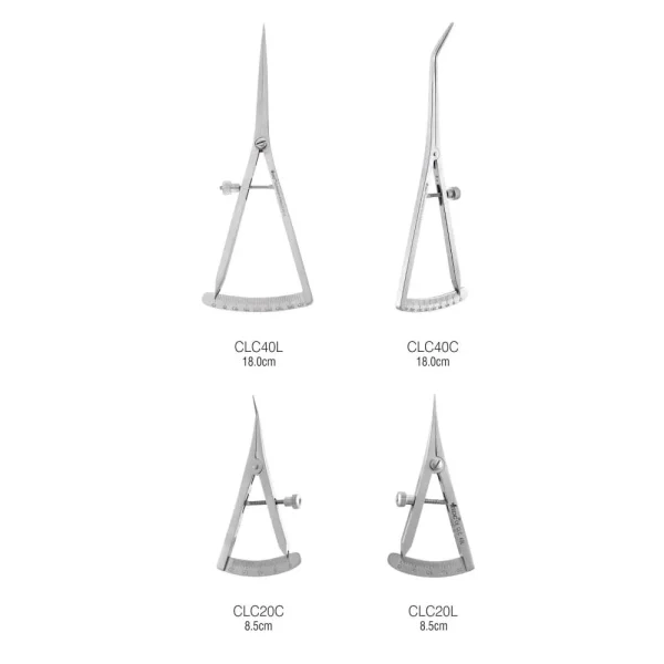 Castroviejo Caliper Small Curved - Image 7