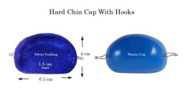 Wonder Hard Chin Cap With Hooks 1/pk - WO-HCHIN - Image 2