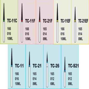 CROSS TECH DIAMOND BURS TC SERIES