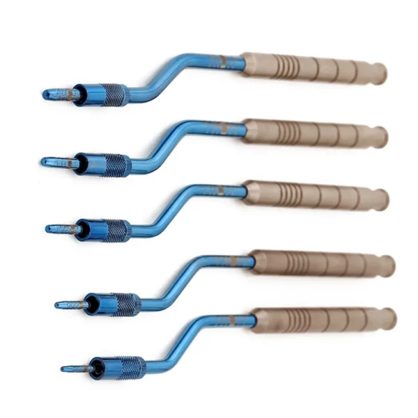Julldent Osteotomes Convex For Expansion/condensation Offset Set Of 5 - Image 3