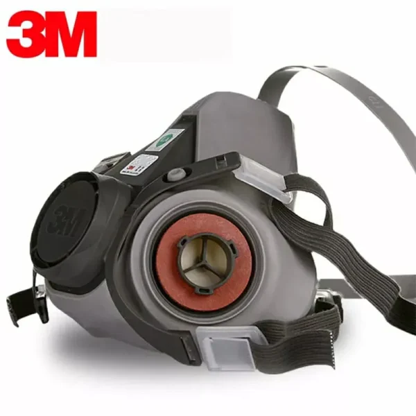 3M 6200 Respirator Mask With 2091 P100 Filters - Image 6