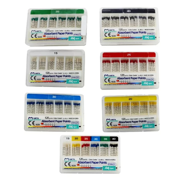 Meta Absorbent Paper Points 4%