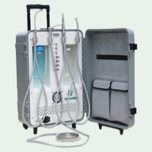 Dynamic Portable Dental Chair With Unit And Stool
