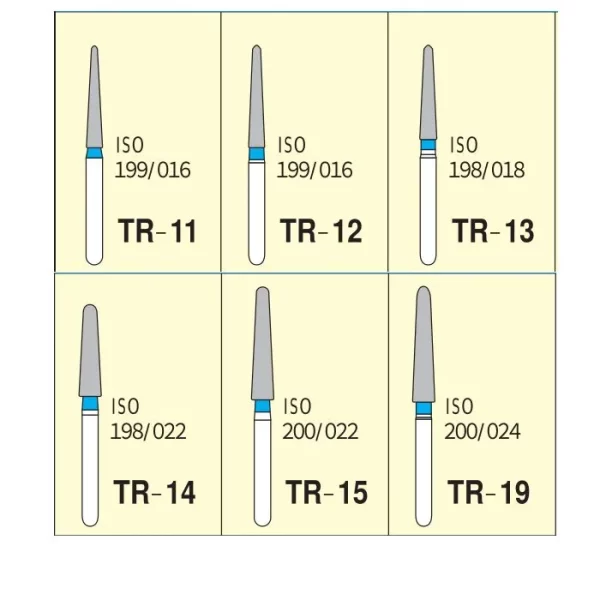 Mani Diamond Burs TR-13SC - Image 2