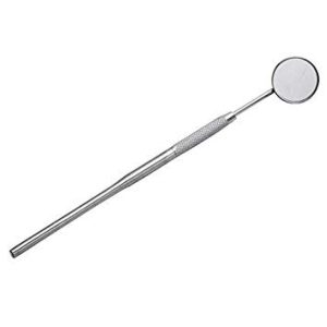 Mouth Mirror Handle Wid Plain Top #MMHWPT5