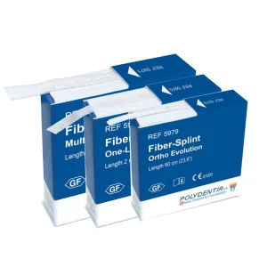 Fiber Splint (1 Layer 4mm X 2mtr With 5 Clips)